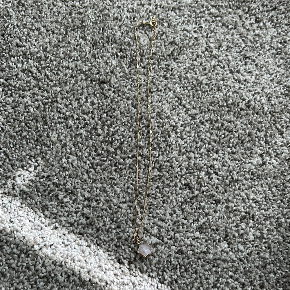 Gold Textured Necklace for Everyday Elegance